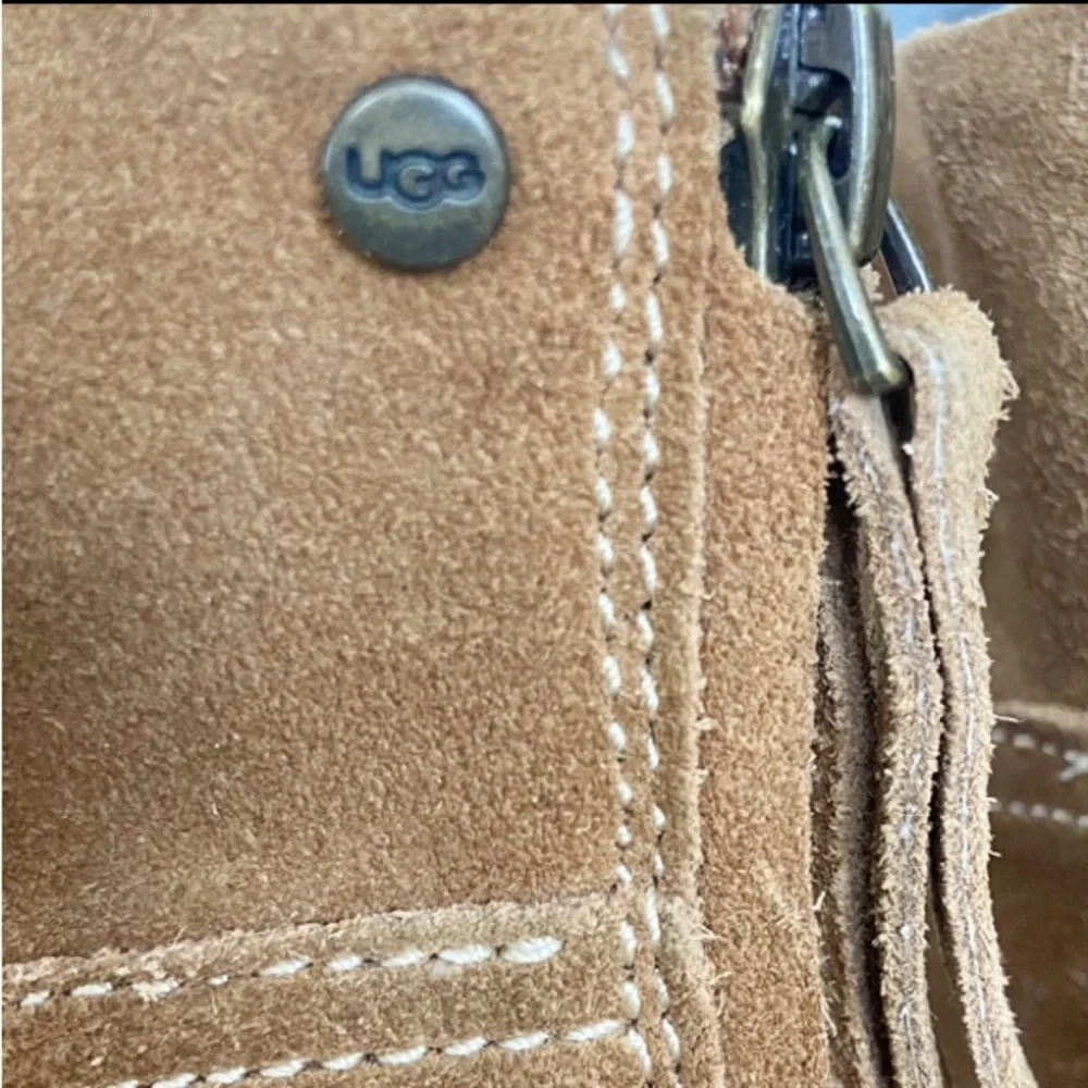 UGG Women's Bandara Suede Ankle Boot Chestnut Size 7